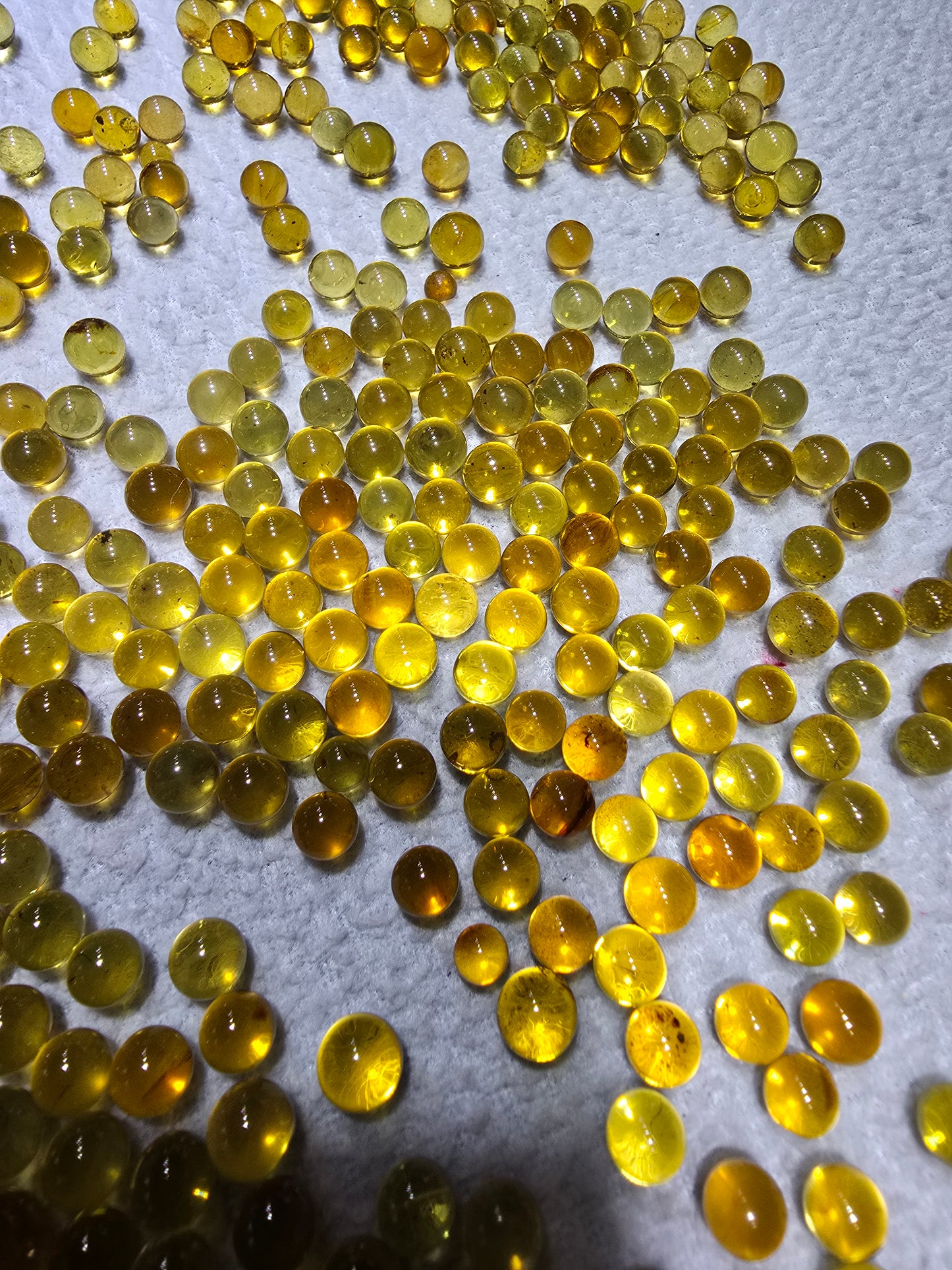 Genuine Burmese amber beads 8mm
