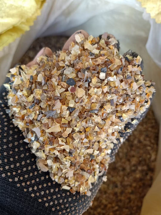 Natural genuine amber fragments